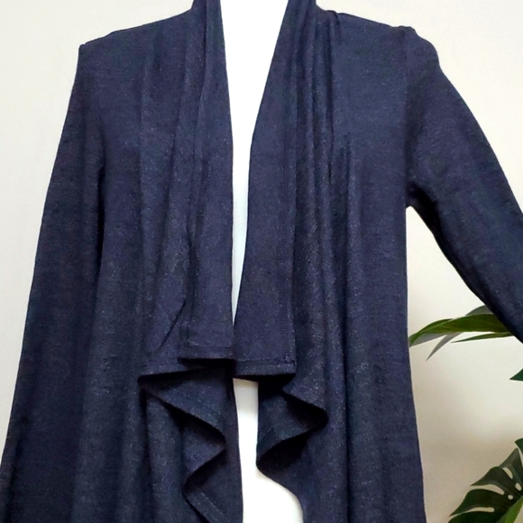 Cashmere Knit Waterfall Cardigan NWOT - Picture 2 of 8